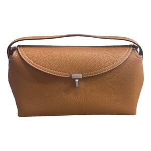 Toteme Tan Leather Shoulder Bag